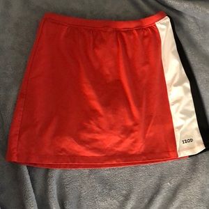 IZOD color block tennis skirt